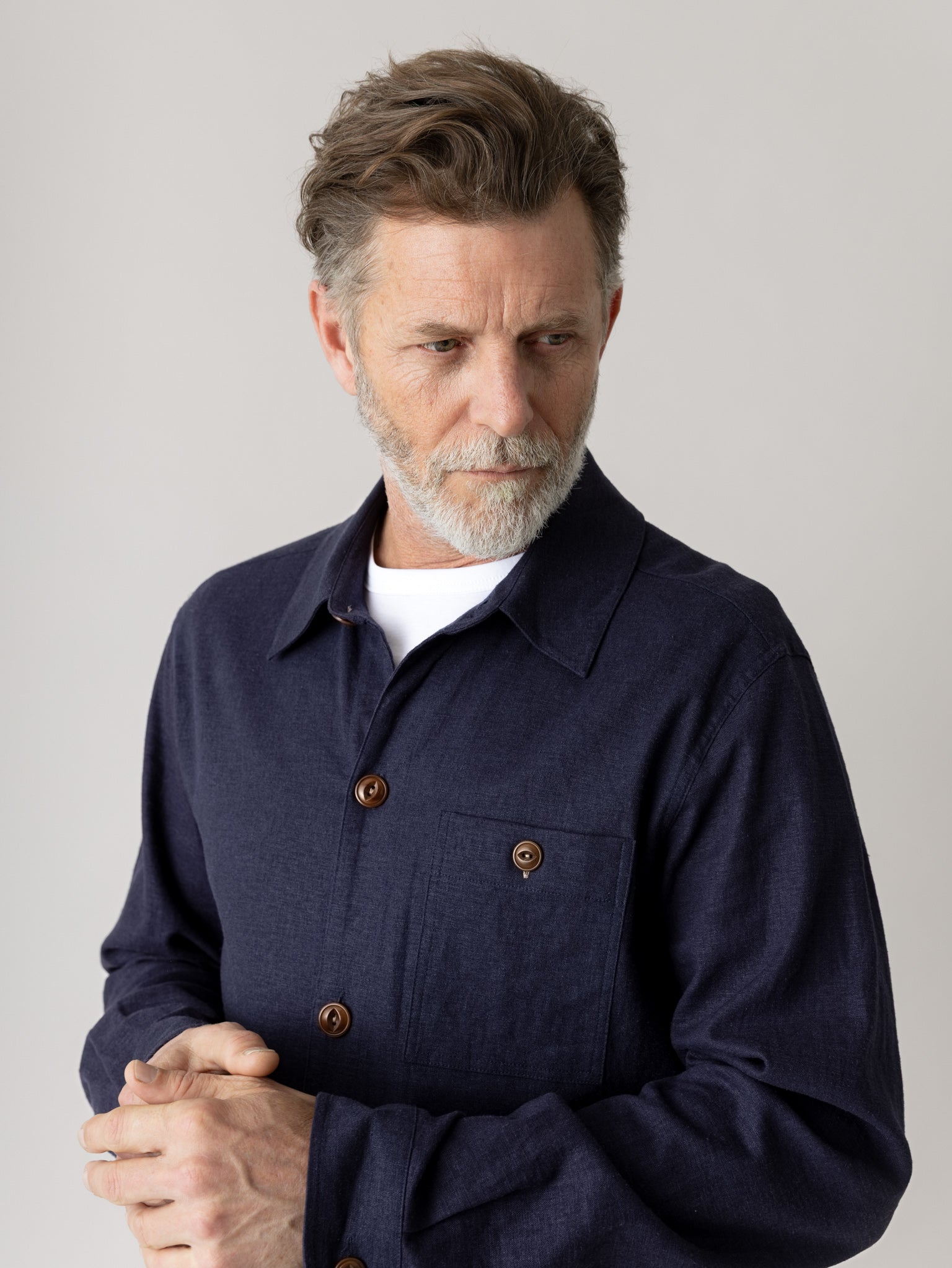 Modelshot / Navy / Detail